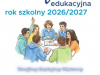 Zielony różowy romantyczny kwiecisty jasny z sentencją plakat - 1